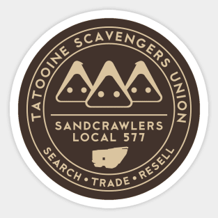 Tatooine Scavengers Union Sticker